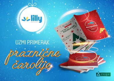 Lilly Drogerie Christmas campaign 2021 & 2022